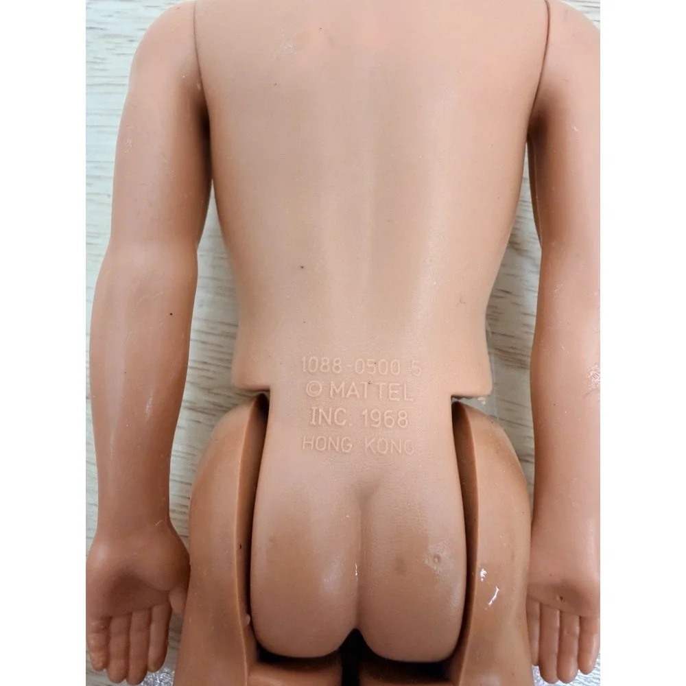Ken Doll Lot 4 Naked Mattel 1980s Malibu Beach 1968 Body 1983 1988 Heads #14